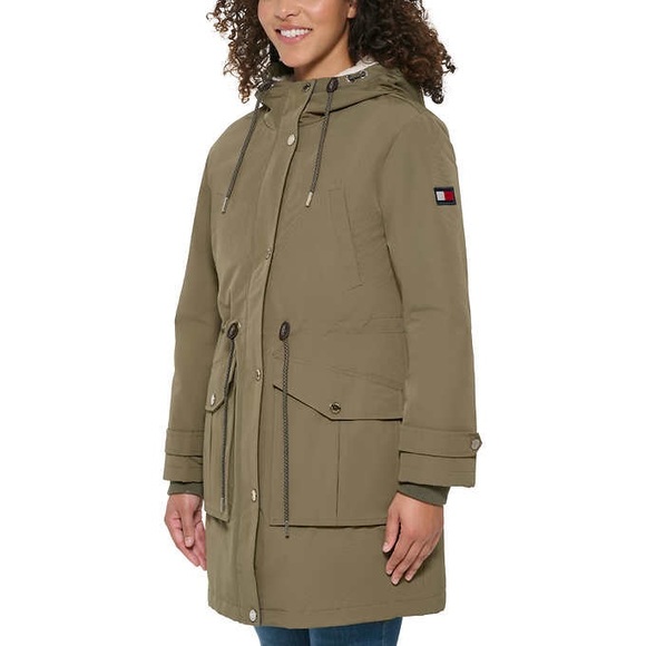 Tommy Hilfiger - Women's Sherpa Lined Parka - Picture 7 of 7